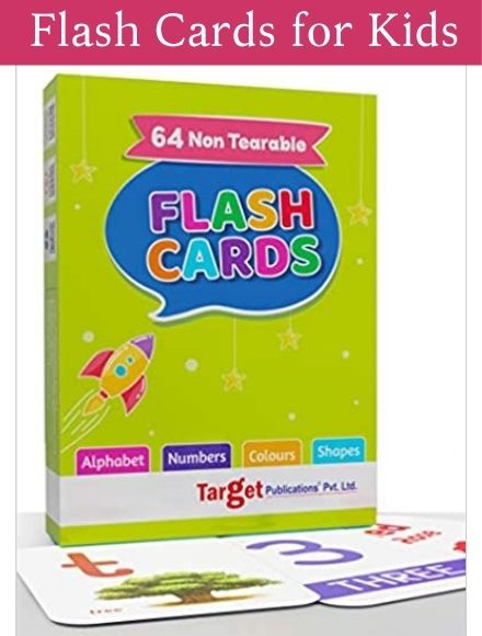 Flash-Cards for 1 to 6-Year-Old Kids