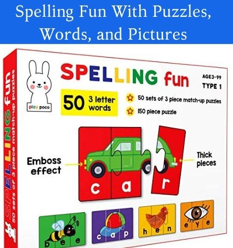 Spelling Fun With Puzzles, Words, and Pictures