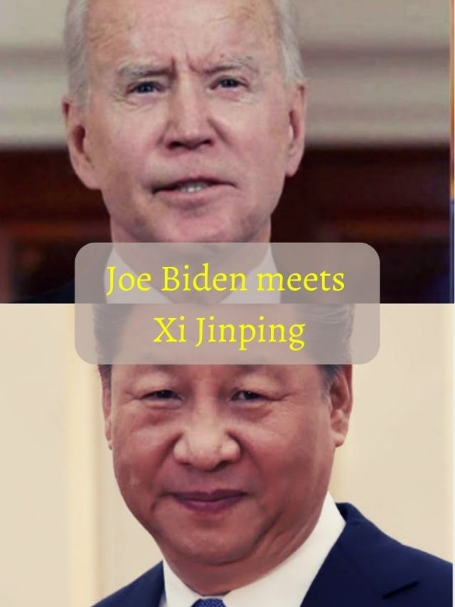 Why will Joe Biden meet Xi Jinping!